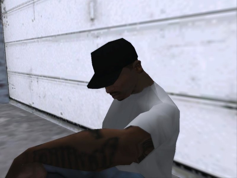 GTA San Andreas New Black Cap/Hat Mod 