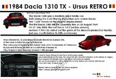 1984 Dacia 1310 TX - Ursus Retro 
