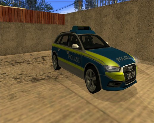 Audi A4 Combi German Polizei