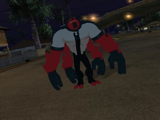 BEN 10 FOUR ARMS SKIN