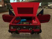 Ford Escort XR3 1986 Cabriolet By Vermuilion093 3D