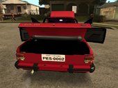 Ford Escort XR3 1986 Cabriolet By Vermuilion093 3D