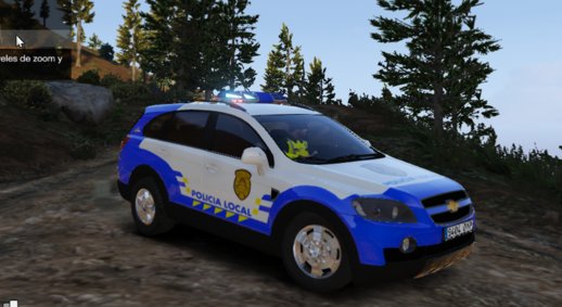 [ELS] 2006 Chevrolet Captiva C100 VCDI Policia Local Canaria Canary Islands Police
