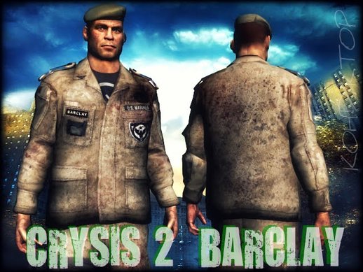 Sherman Barclay from Crysis 2