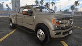 2018 Ford F-350 Super Duty Dually Stock Goose-neck/Bumper [Add-On]