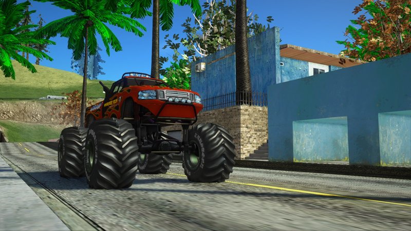  Mod Mobil Monster Gta Sa Android  Best HD