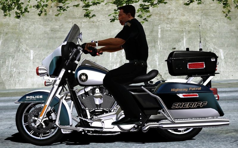 GTA San Andreas Harley Davidson FLHTP Electra Glide 