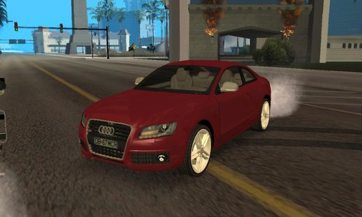 Audi S5 Romanian Plate