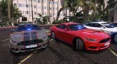 2015 Ford Mustang GT 50 Years Special Edition Police Canary Islands [Marked Unmarked Add-on Tunning]