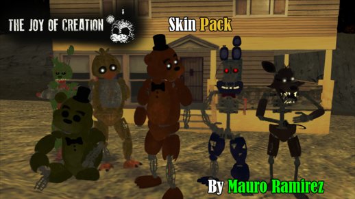 The Joy Of Creation Skin Pack