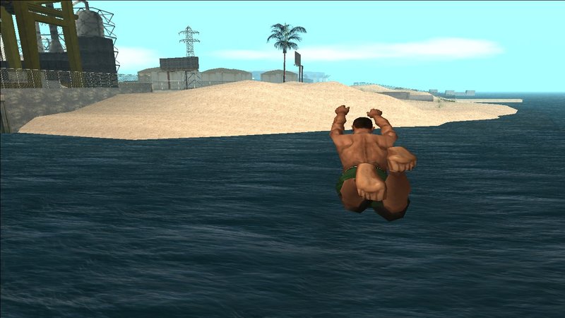 GTA V Style Diving Final para GTA San Andreas