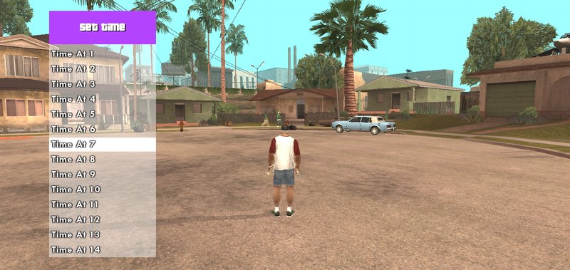 GTA: San Andreas v2.10 Menu Mod Android Gameplay 