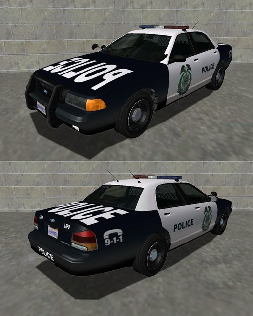 2005 Ford Crown Victoria Police Interceptor (Stanier Style) v1.0