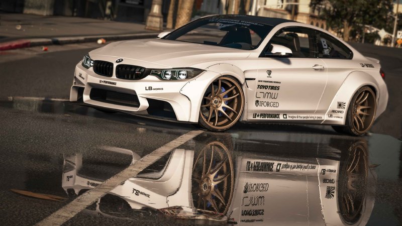 GTA 5 2014 BMW M4 Liberty Walk Mod   GTAinsidecom