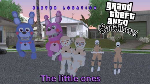 FNAF Sister Location The Little Ones Skins