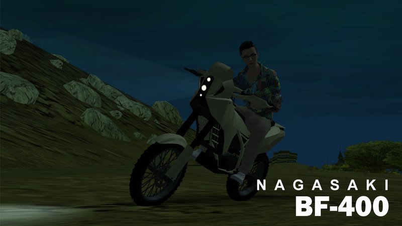GTA San Andreas GTA V Nagasaki BF400 (DLC Cunning Stunts) Mod 