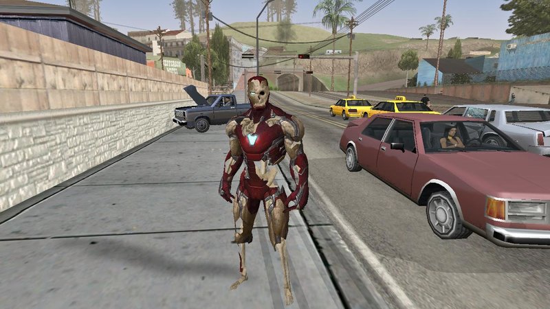 GTA San Andreas Iron Man Zombie Spiderman Far From Home Mod 
