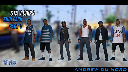 grand theft auto san andreas skins pack