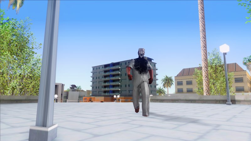 GTA San Andreas Victim 035 de SCP Containment Breach Mod 