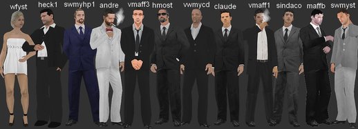 Corneru's Wedding Skinpack