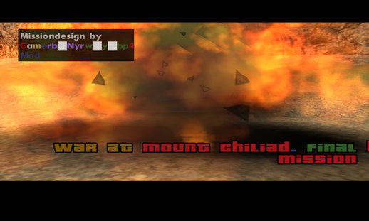 War at Mount Chiliad. Final Mission (DYOM)