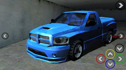 Dodge RAM SRT-10 Lowpoly for mobile