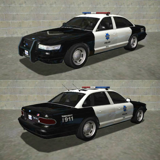 1997 Ford Crown Victoria (Stanier style) Pack v1.1 Updated