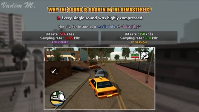 gta san andreas audio files highly compressed