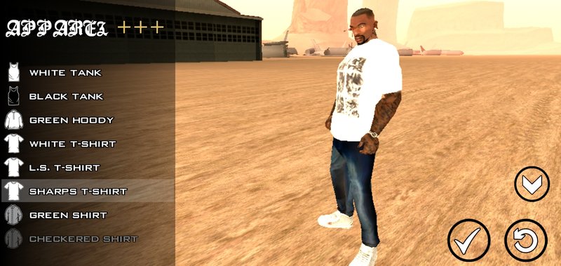 Download Change of clothes for GTA San Andreas (iOS, Android)