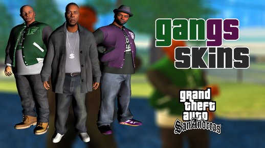 GTA San Andreas GANGS SKINS DE GTA5 PARA GTA SA Mod - GTAinside.com