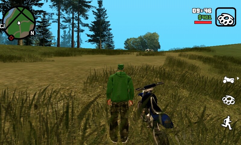 GTA San Andreas Android PS2 Grass Mod 