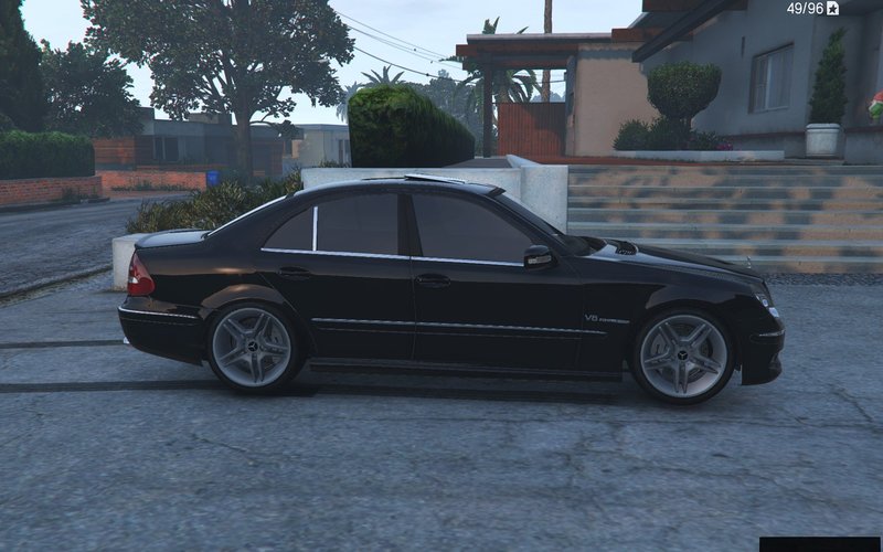 GTA 5 Mercedes-Benz E55 AMG (W211) [Add-On / Replace, Tuning