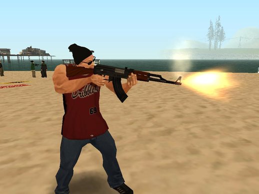 AK-47 from Counter Strike for San Andreas