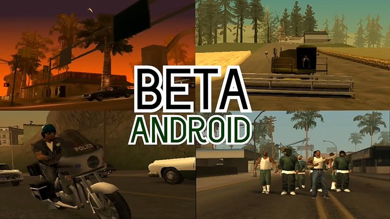 GTA San Andreas GTA San Andreas BETA DroidCom Mod 