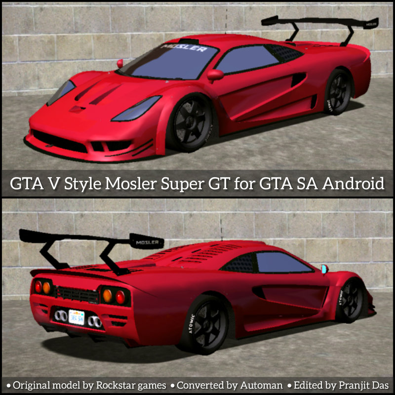 Centrai Mods, creating GTA V Supercar Mods