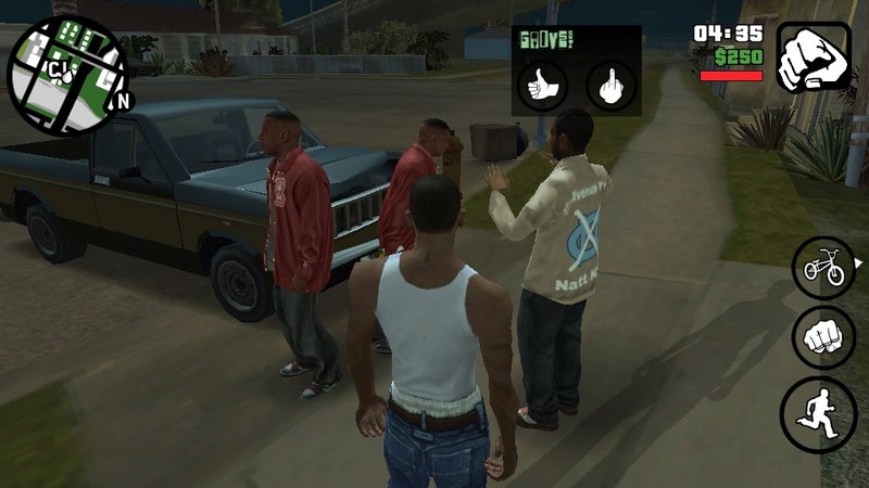 GTA San Andreas Avenue Piru Gang Mobile Mod - GTAinside.com