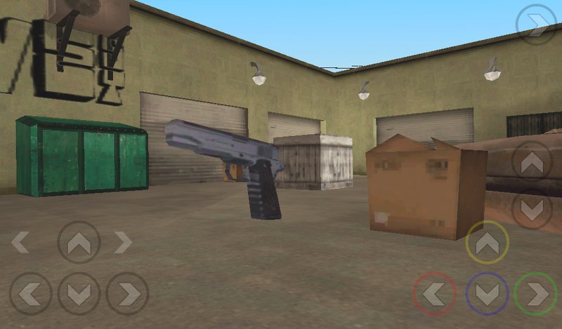 GTA San Andreas New Colt 45 For Mobile Mod - GTAinside.com