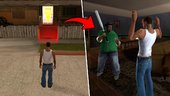 What Happens if You Get Inside CJ's House Before the First Mission of GTA San Andreas