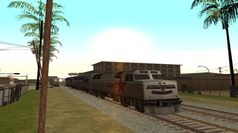 Trains for GTA San Andreas with automatic installation: free download  trains for GTA SA