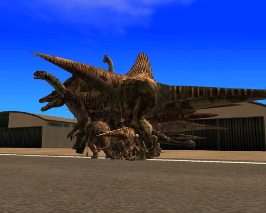 Jurassic Park/World Dinosaurs Skins 3.0 Final