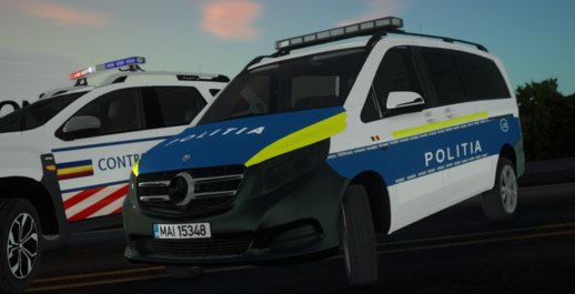 2018 Mercedes-Benz V-Class - Politia Romana