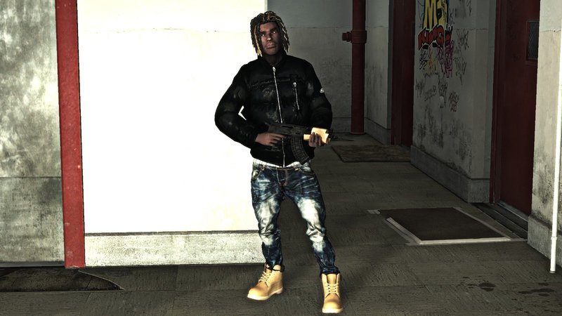 King Von inspired outfit in GTA Online 😭😭 