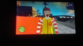 Japanese Ronald McDonald Skin Mod