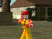 Japanese Ronald McDonald Fix Mod