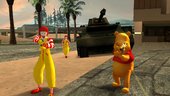 Japanese Ronald McDonald Fix Mod