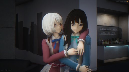 Lycoris Recoil Chisato & Takina [AddOn Peds / FiveM]