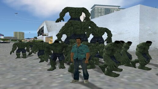 Hulk Spawner Mod For GTA Vice City