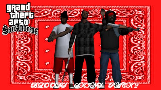 Bloods Skins Pack 2