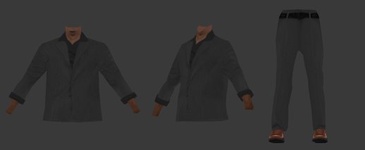 GTA San Andreas Soiree Outfit (Suit & Dress Pants) Mod - GTAinside.com