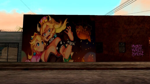 Mural Peach